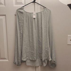 Ann Taylor blouse - Light sage green